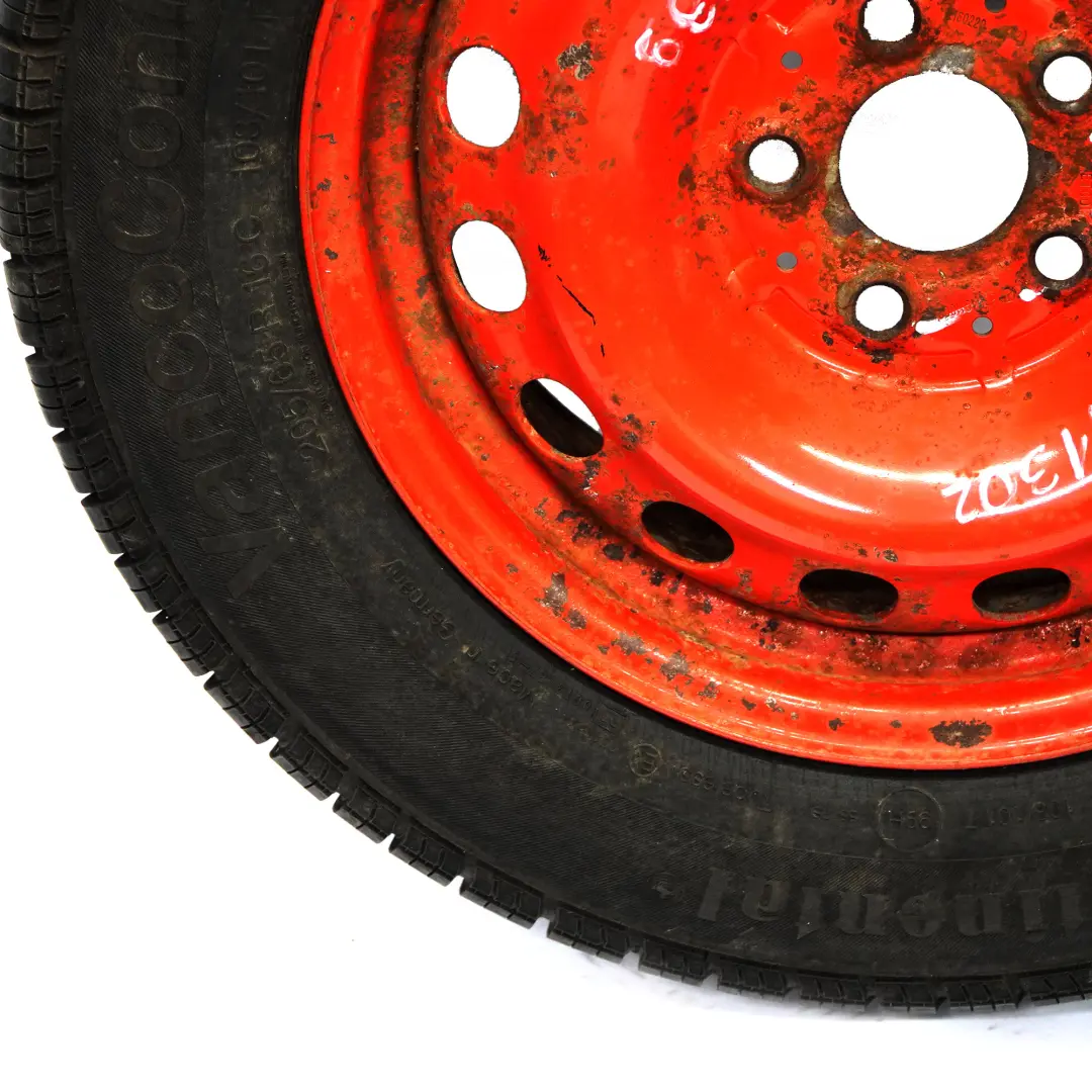 Steel Spare Rim Wheel Tyre 16" ET:60 6,5J to Mercedes Vito W639 Red with Part number A6394011302 Mercedes Vito W639 Red Steel Spare Rim Wheel Tyre 16" ET:60 6,5J - SKU A6394011302 - Part number A6394011302