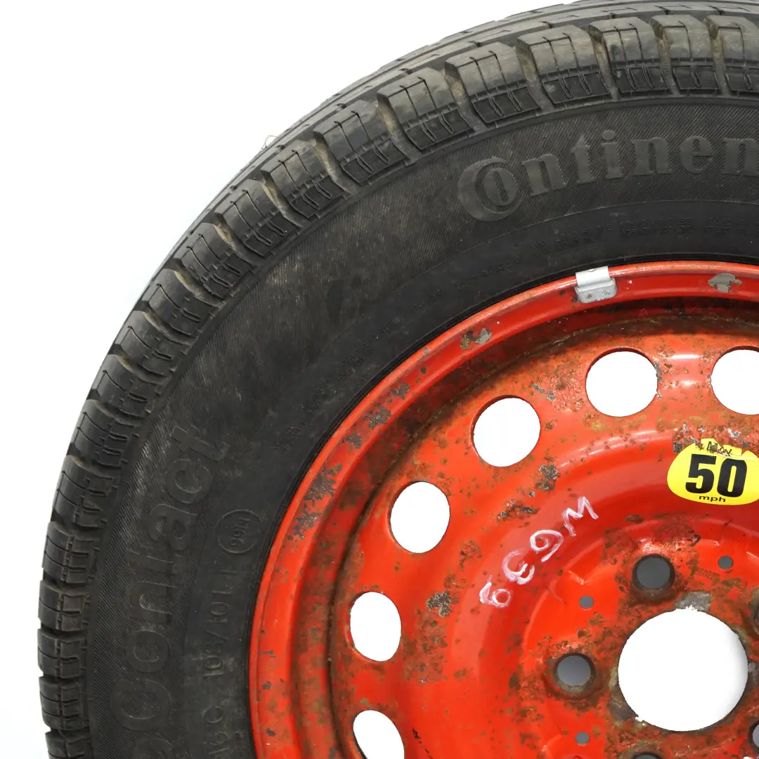 Steel Spare Rim Wheel Tyre 16" ET:60 6,5J to Mercedes Vito W639 Red with Part number A6394011302 Mercedes Vito W639 Red Steel Spare Rim Wheel Tyre 16" ET:60 6,5J - SKU A6394011302 - Part number A6394011302