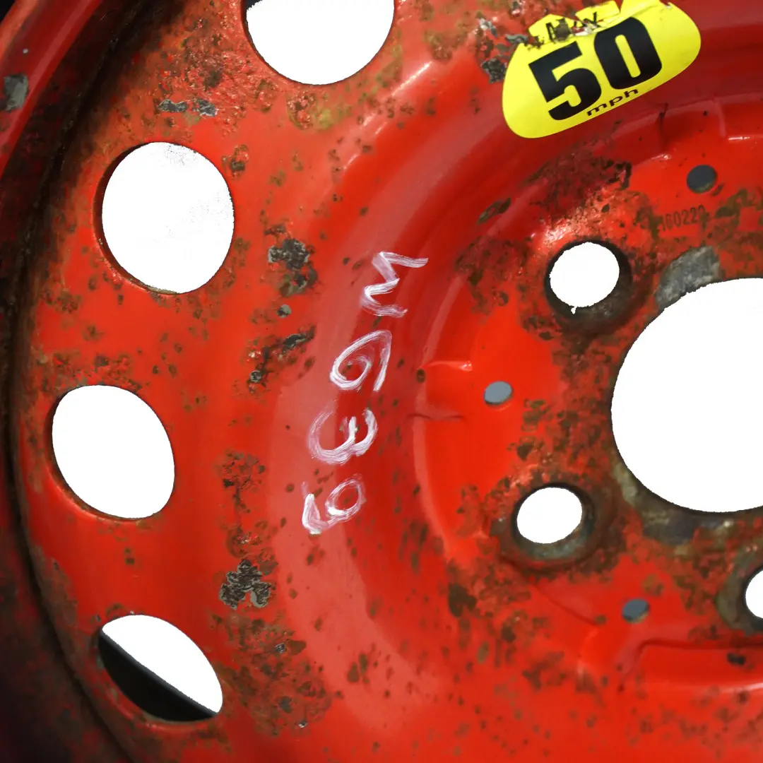 Steel Spare Rim Wheel Tyre 16" ET:60 6,5J to Mercedes Vito W639 Red with Part number A6394011302 Mercedes Vito W639 Red Steel Spare Rim Wheel Tyre 16" ET:60 6,5J - SKU A6394011302 - Part number A6394011302