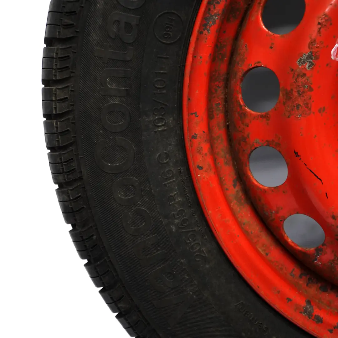 Roue secours jante acier Pneumatique 16" ET:60 6,5J pour Mercedes W639 à propos du numéro de pièce A6394011302 Mercedes W639 Roue secours jante acier Pneumatique 16" ET:60 6,5J - SKU A6394011302 - Numéro de pièce A6394011302