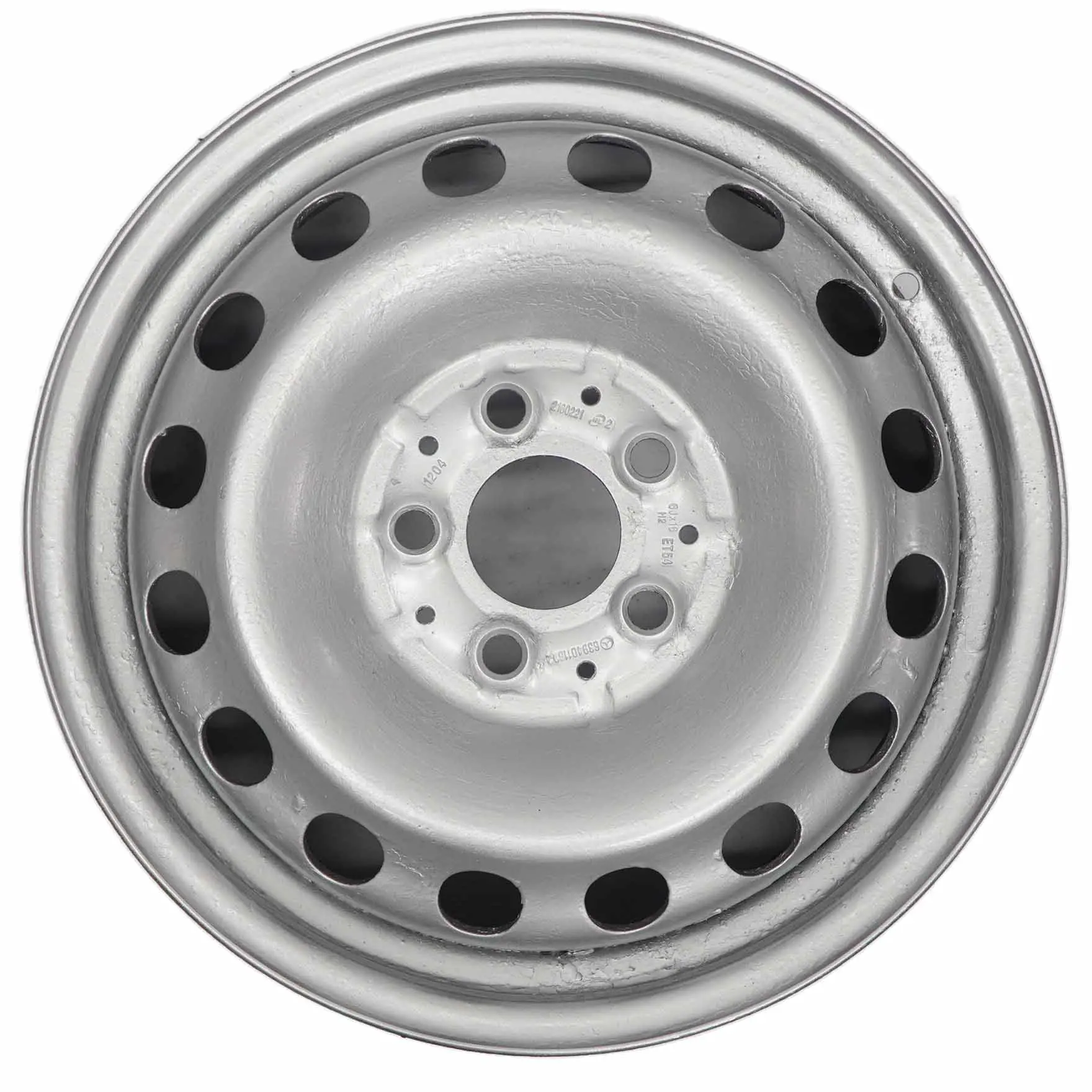 Mercedes Viano Vito W639 Argento Cerchio in acciaio 16" 6J ET:54 A6394011602