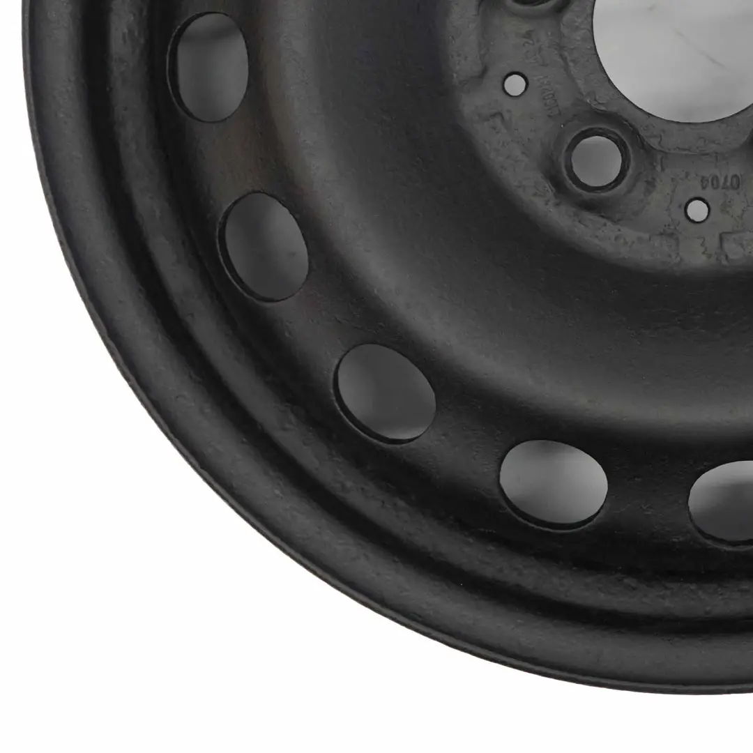 Llanta de acero negra 16" 6J ET:54 para Mercedes Viano Vito W639 con número de pieza A6394011602 Mercedes Viano Vito W639 Llanta de acero negra 16" 6J ET:54 - SKU A6394011602-3 - Número de pieza A6394011602