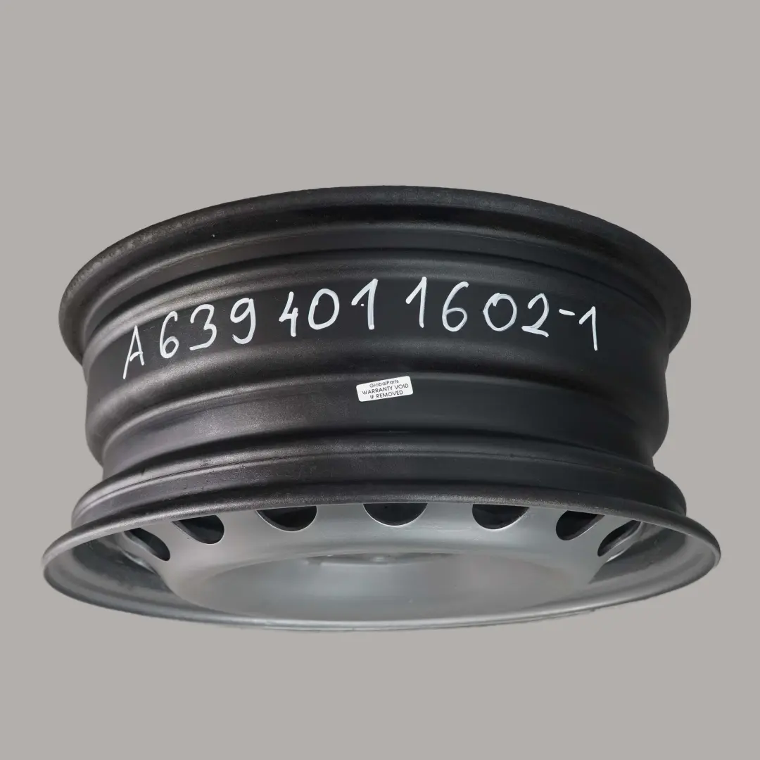  Mercedes-Benz Viano Vito W639 Silver Steel Rim Wheel 16" 6J ET:54 - SKU A6394011602 - Part number A6394011602