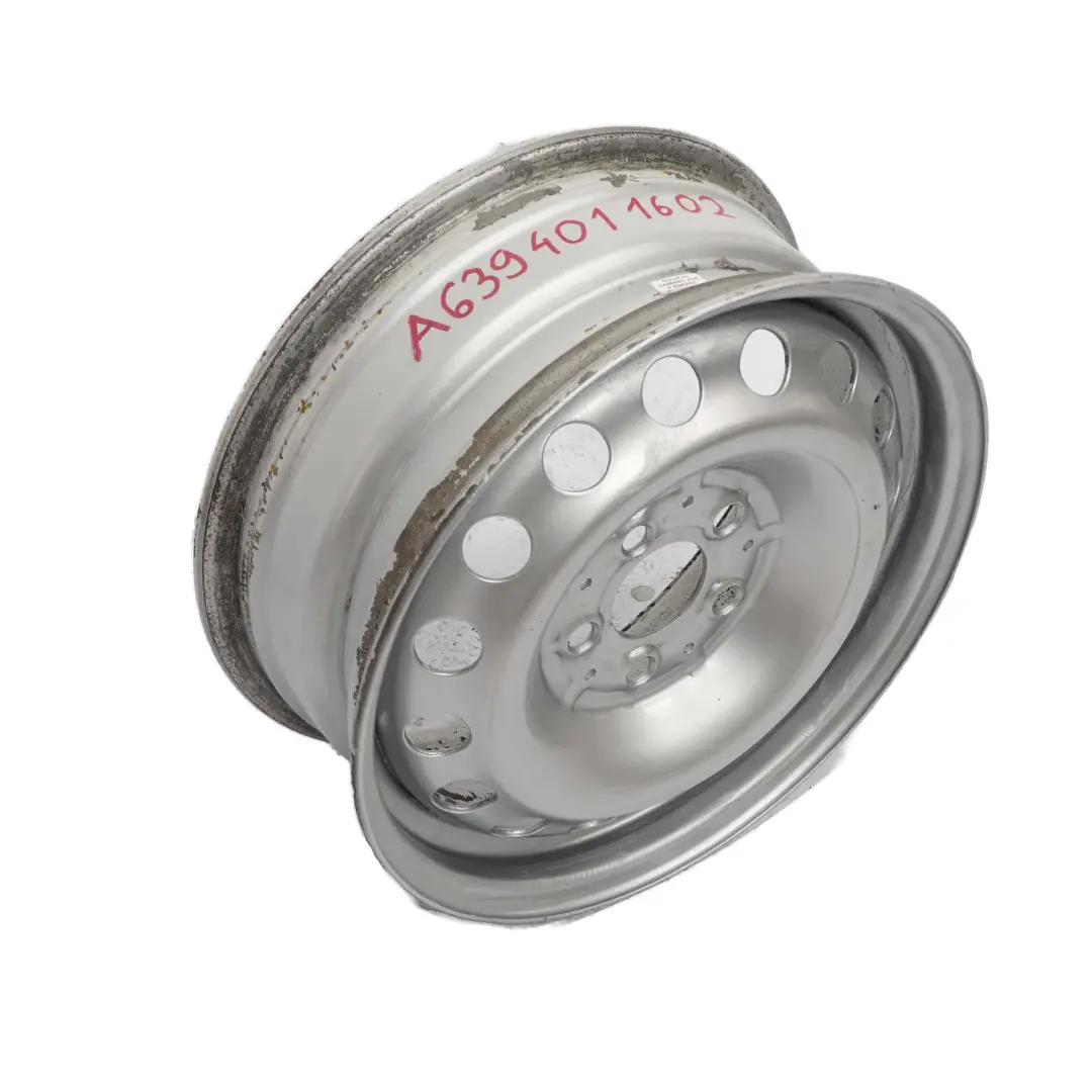  Mercedes-Benz Viano Vito W639 Silver Steel Rim Wheel 16" 6J ET:54 - SKU A6394011602 - Part number A6394011602
