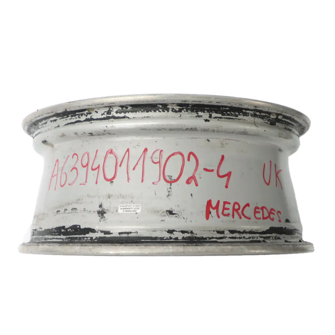 Alloy Wheel Rim 17" 7J ET:56 to Mercedes Vito W639 Silver with Part number A6394011902 Mercedes Vito W639 Silver Alloy Wheel Rim 17" 7J ET:56 - SKU A6394011902-4 - Part number A6394011902