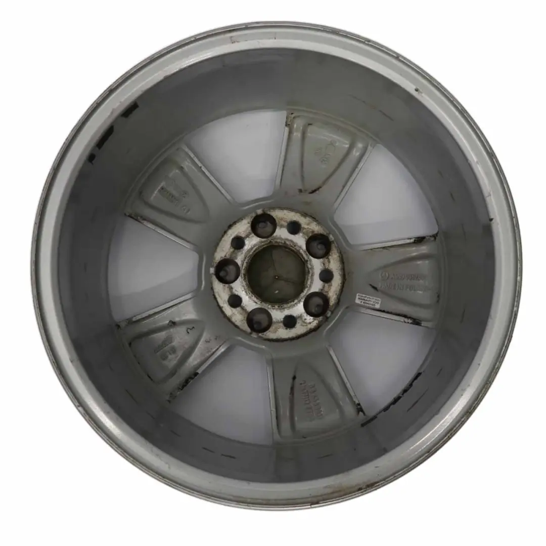 Rim Mercedes W639 Silver Alloy 17" 7J ET:56 to Wheel with Part number A6394012402 Wheel Rim Mercedes W639 Silver Alloy 17" 7J ET:56 - SKU A6394012402-1 - Part number A6394012402