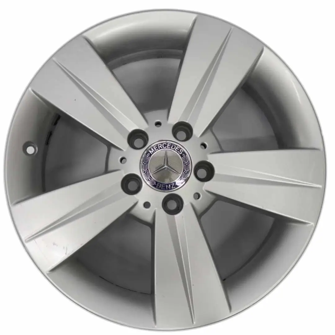 Rim Mercedes W639 Silver Alloy 17" 7J ET:56 to Wheel with Part number A6394012402 Wheel Rim Mercedes W639 Silver Alloy 17" 7J ET:56 - SKU A6394012402-3 - Part number A6394012402