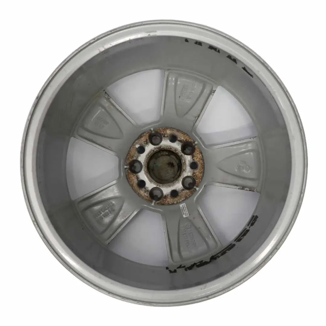 Rim Mercedes W639 Silver Alloy 17" 7J ET:56 to Wheel with Part number A6394012402 Wheel Rim Mercedes W639 Silver Alloy 17" 7J ET:56 - SKU A6394012402-3 - Part number A6394012402