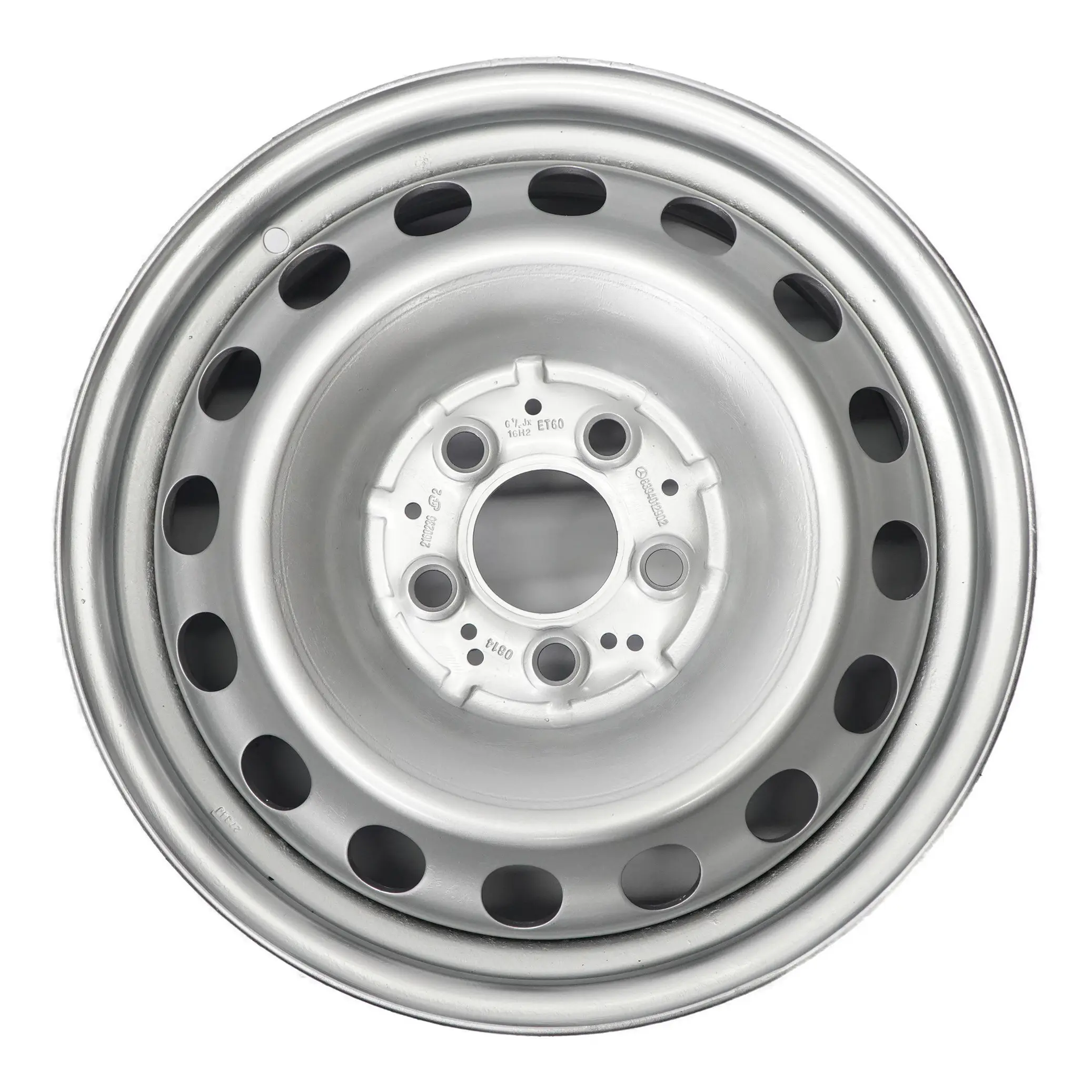 Mercedes Vito Viano W639 Argento Cerchio in acciaio 16" 6,5J ET:60 A6394012902