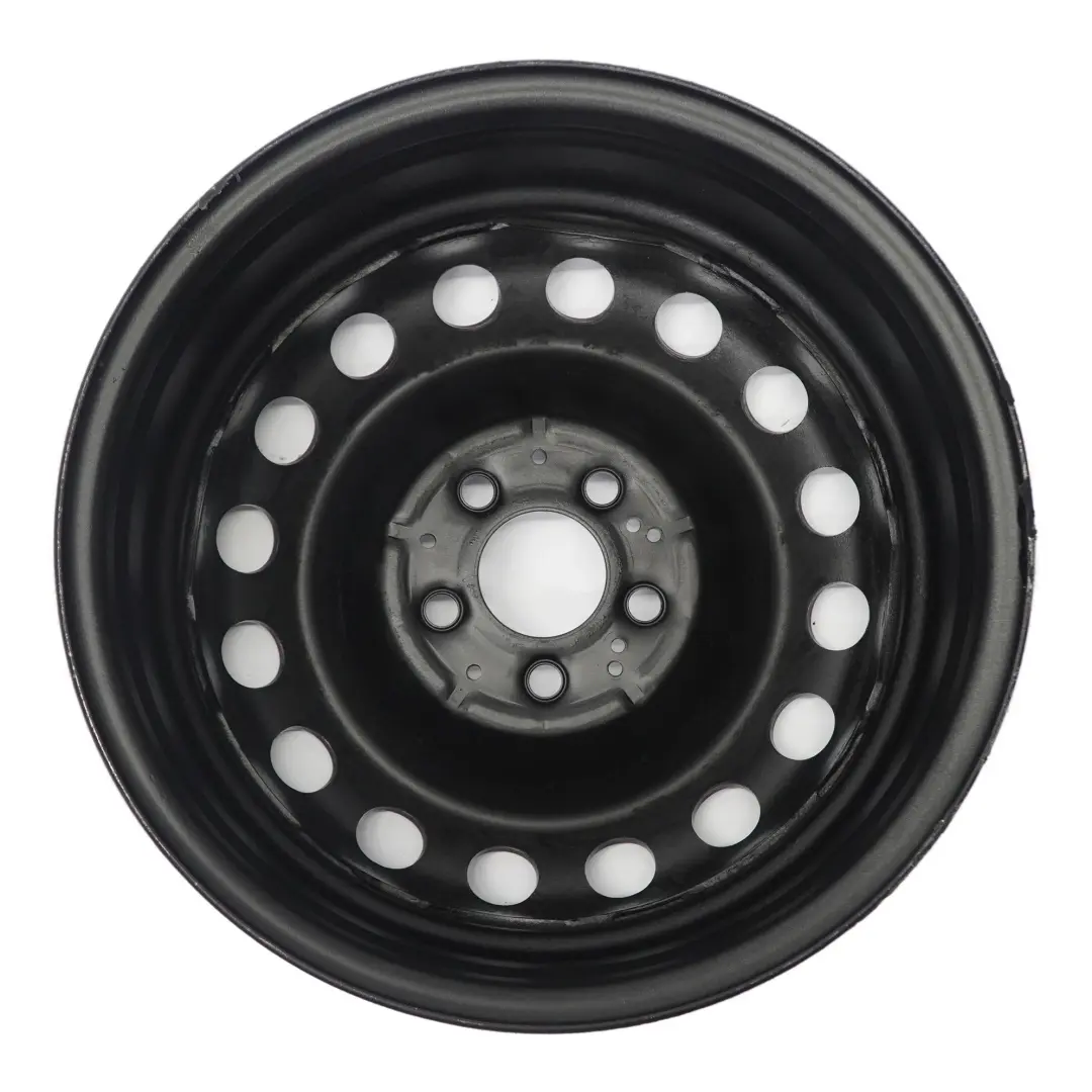 Llanta de acero plateada 16" 6,5J ET:60 para Mercedes Vito Viano W639 con número de pieza A6394012902 Mercedes Vito Viano W639 Llanta de acero plateada 16" 6,5J ET:60 - SKU A6394012902-1 - Número de pieza A6394012902