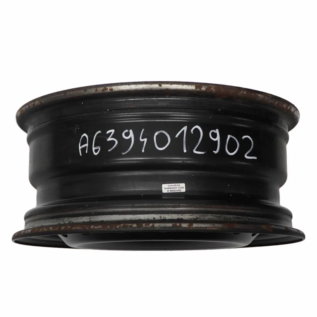 Mercedes-Benz Viano Vito W639 Black Steel Rim Wheel 16" 6,5J ET:60 to with Part number A6394012902 Mercedes-Benz Viano Vito W639 Black Steel Rim Wheel 16" 6,5J ET:60 - SKU A6394012902 - Part number A6394012902