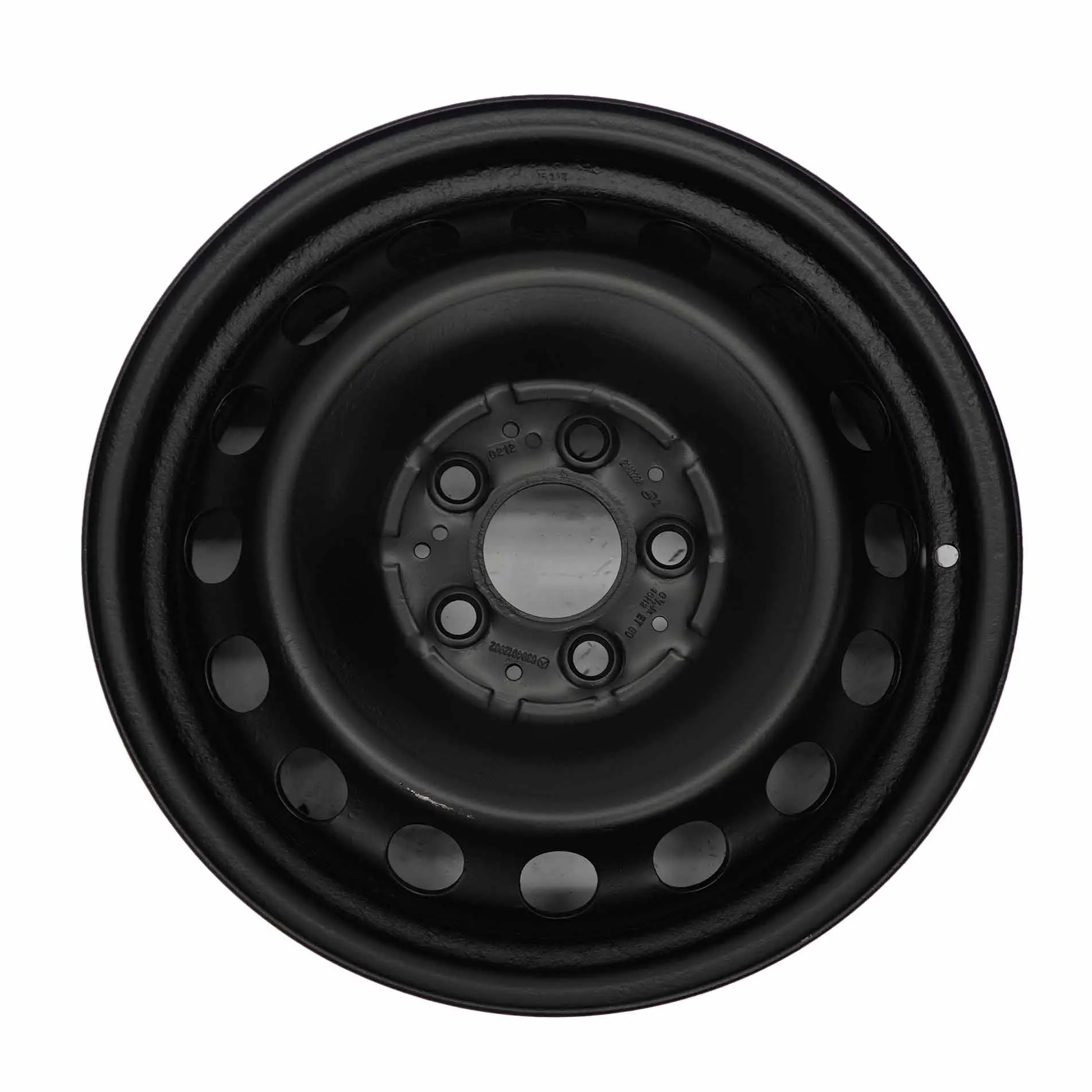 Mercedes-Benz Viano Vito W639 Cerchio in acciaio nero 16" 6,5J ET:60 A6394012902