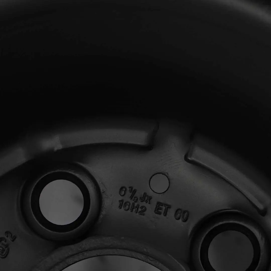 Mercedes-Benz Viano Vito W639 Black Steel Rim Wheel 16" 6,5J ET:60 to with Part number A6394012902 Mercedes-Benz Viano Vito W639 Black Steel Rim Wheel 16" 6,5J ET:60 - SKU A6394012902 - Part number A6394012902