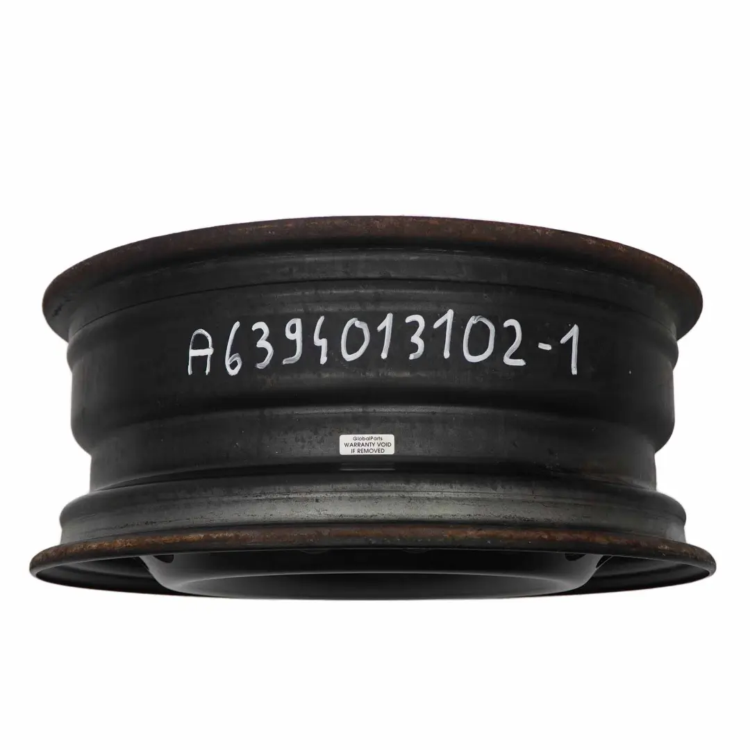 Mercedes-Benz Viano Vito W639 Nero Cerchio in acciaio 16" 6J ET:54 per con numero di parte A6394013102 Mercedes-Benz Viano Vito W639 Nero Cerchio in acciaio 16" 6J ET:54 - SKU A6394013102-1 - Numero di parte A6394013102