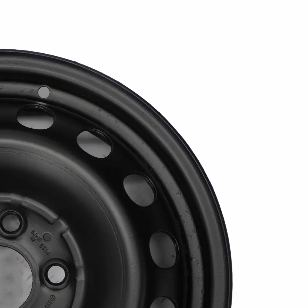  Mercedes-Benz Viano Vito W639 Llanta de acero negra 16" 6J ET:54 - SKU A6394013102-1 - Número de pieza A6394013102