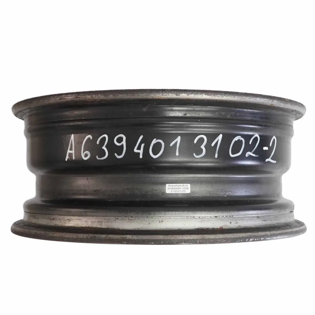  Mercedes-Benz Viano Vito W639 Argento Cerchio Acciaio 16 - SKU A6394013102 - Numero di parte A6394013102