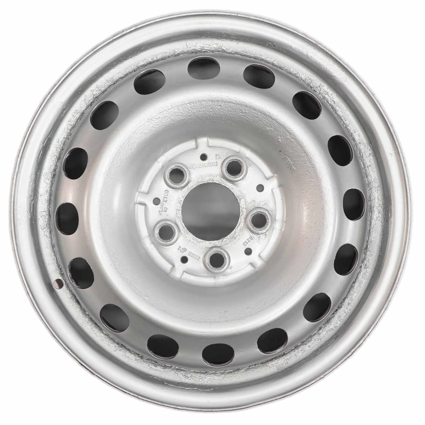 Mercedes Viano Vito W639 Argento Cerchio in acciaio 16" 6,5J ET:60 A6394013302