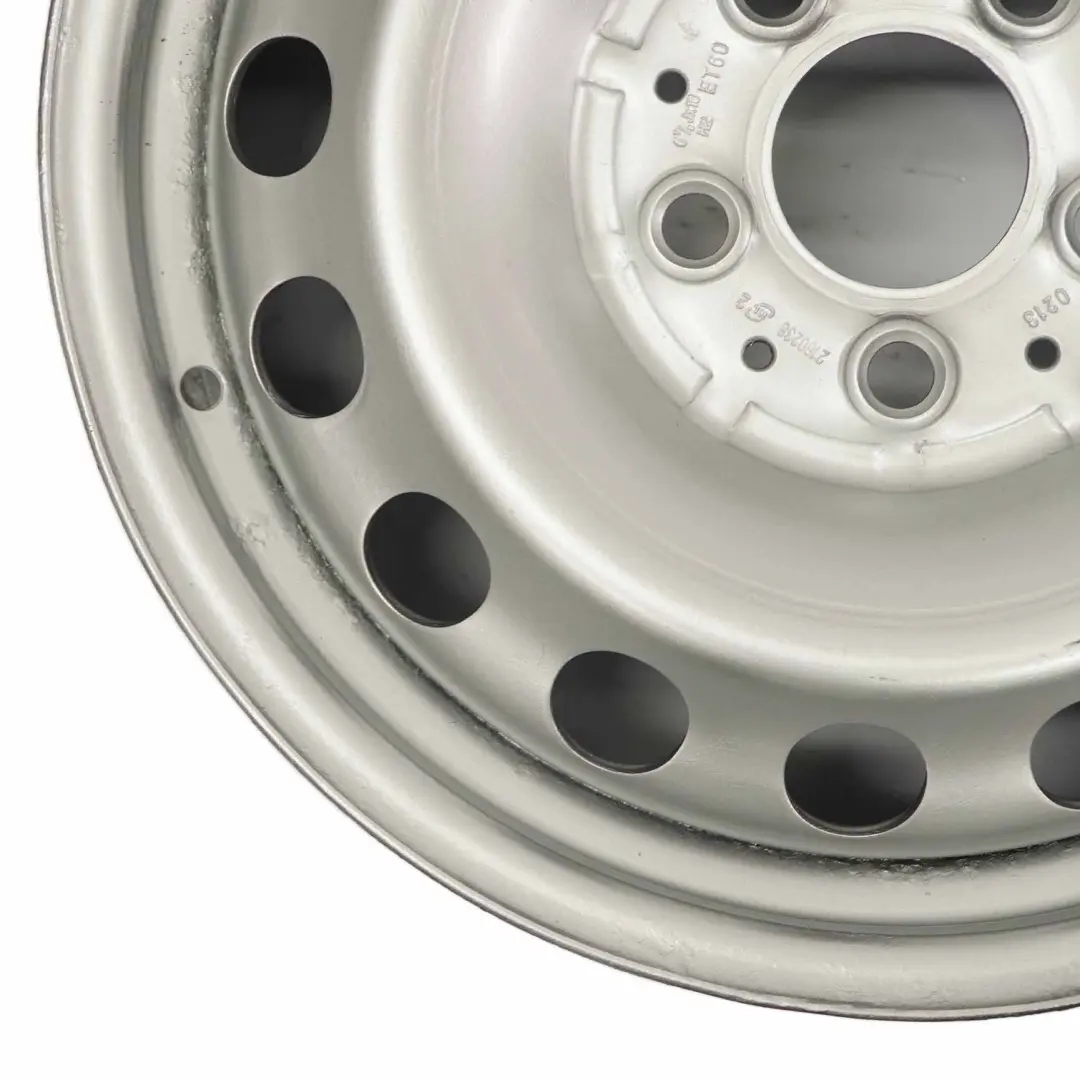 Steel Rim Wheel 16" 6,5J ET:60 to Mercedes Viano Vito W639 Silver with Part number A6394013302 Mercedes Viano Vito W639 Silver Steel Rim Wheel 16" 6,5J ET:60 - SKU A6394013302 - Part number A6394013302