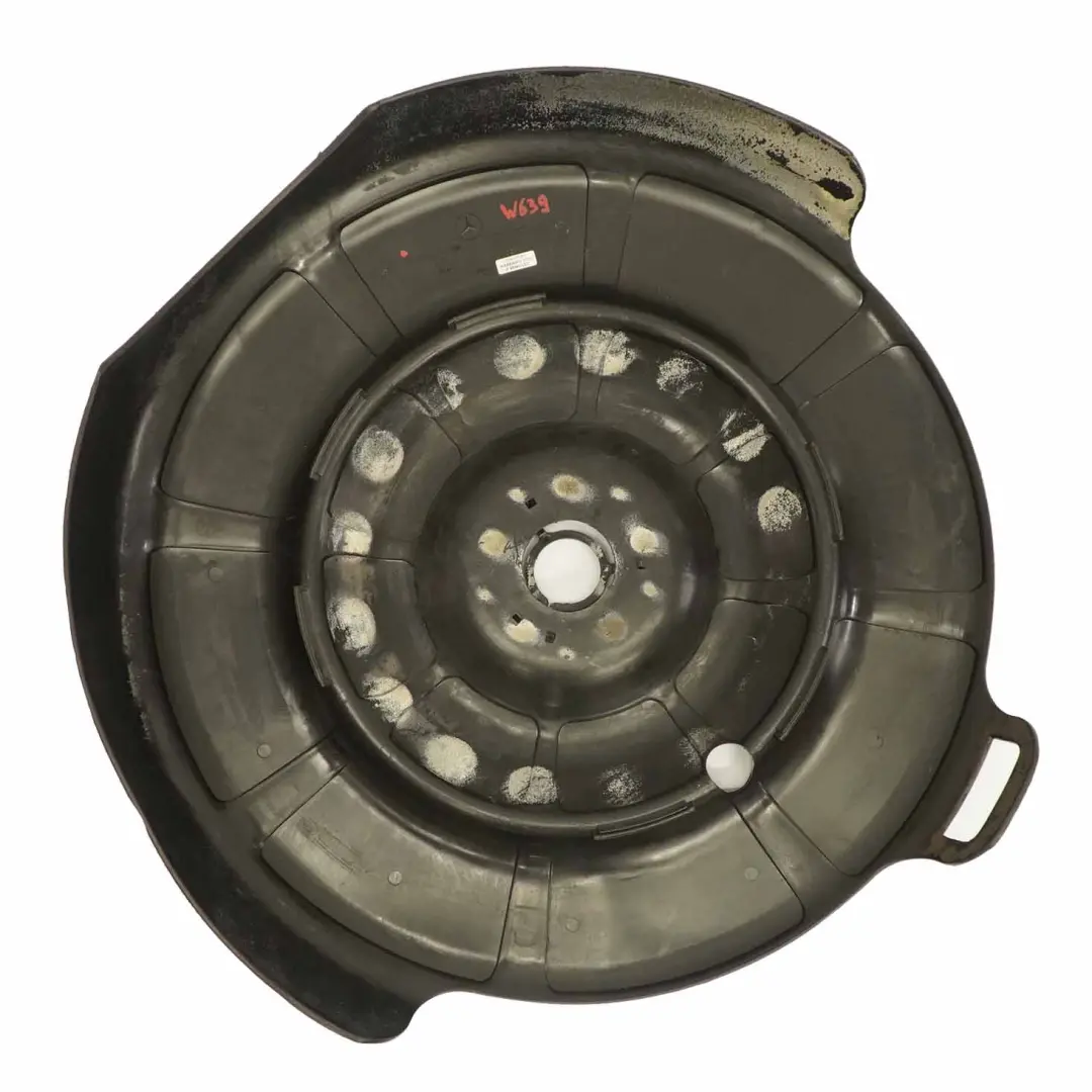 Spare Wheel Screening Panel Covering Trim to Mercedes Vito W639 with Part number A6394030144 Mercedes Vito W639 Spare Wheel Screening Panel Covering Trim - SKU A6394030144 - Part number A6394030144