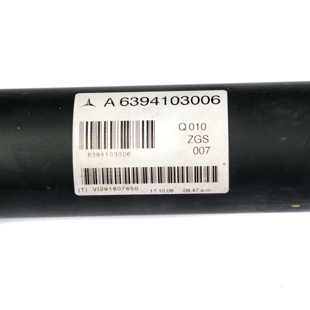 Mercedes-Benz W639 Vito Viano Kardanwelle Gelenkwelle Dreiteilig  - SKU A6394103006 - Teilenummer A6394103006