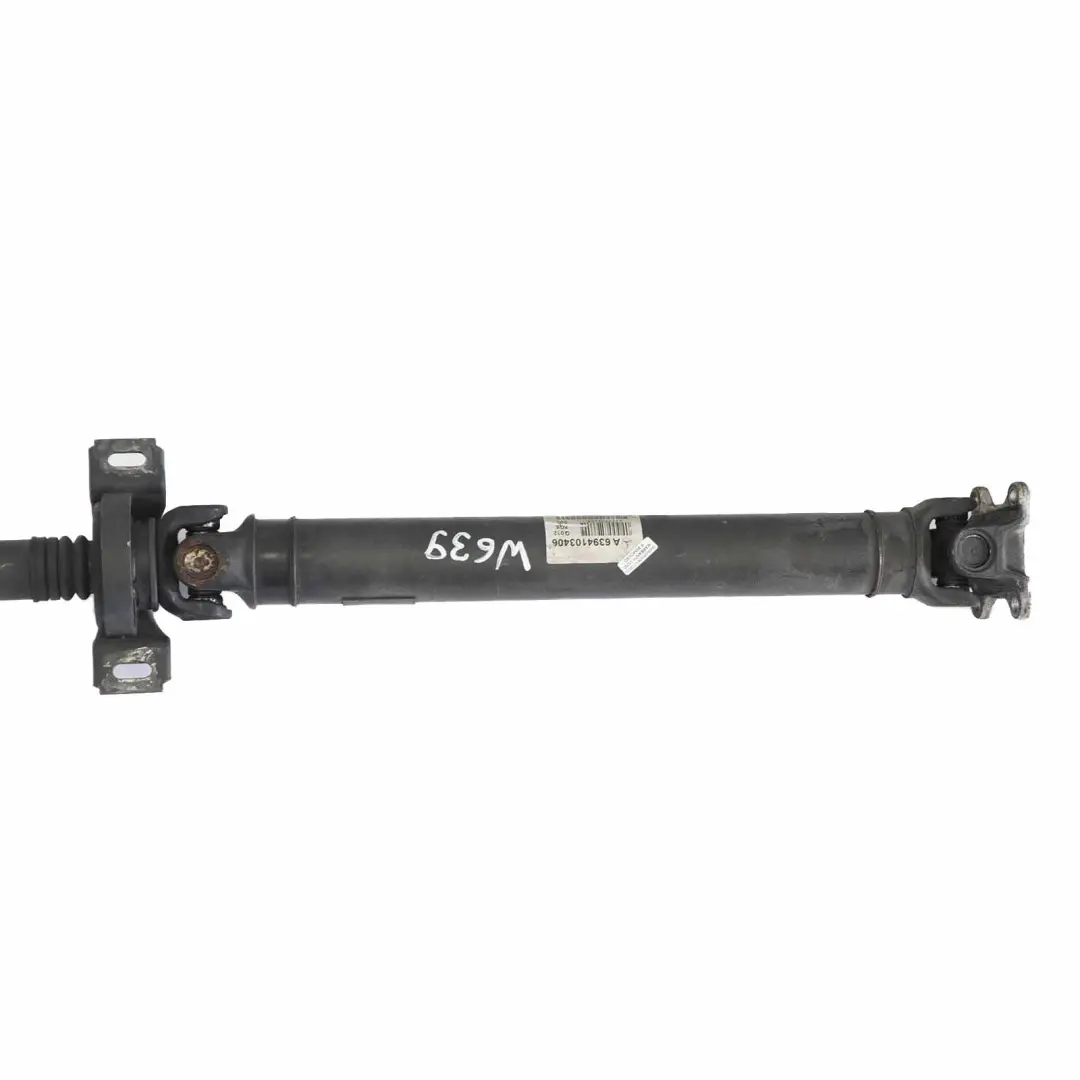 Propshaft Drive Shaft Automatic Transmission to Mercedes Vito W639 with Part number A6394103406 Mercedes Vito W639 Propshaft Drive Shaft Automatic Transmission - SKU A6394103406 - Part number A6394103406