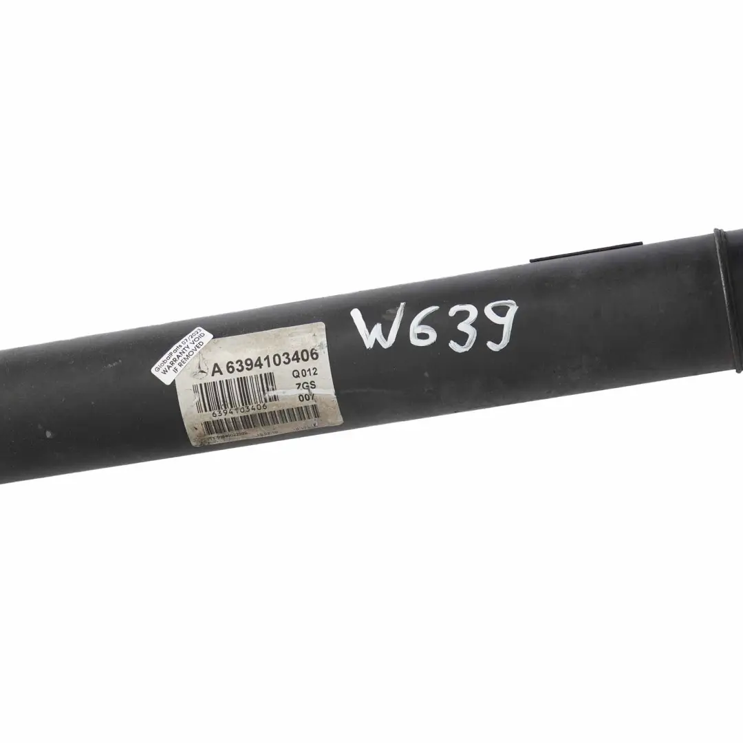 Mercedes Vito W639 Albero di trasmissione del cambio automatico - SKU A6394103406 - Numero di parte A6394103406