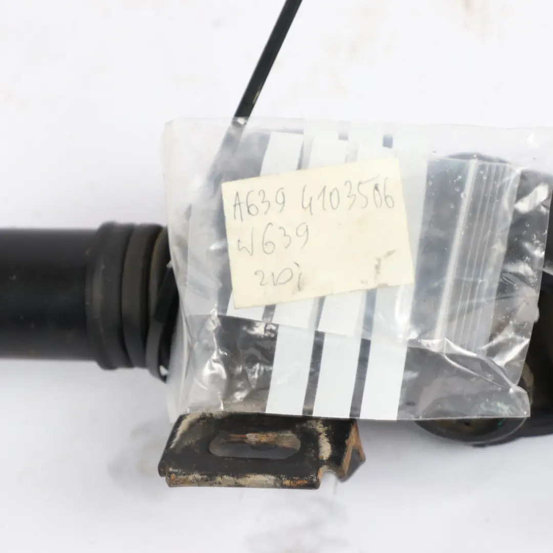 Propshaft Drive Shaft Automatic Transmission to Mercedes Vito W639 with Part number A6394103506 Mercedes Vito W639 Propshaft Drive Shaft Automatic Transmission - SKU A6394103506 - Part number A6394103506