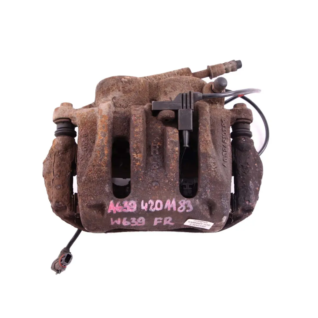 Brake Caliper Front Right O/S Bosch 300X28 to Mercedes Vito W639 with Part number A6394201183 Mercedes Vito W639 Brake Caliper Front Right O/S Bosch 300X28 - SKU A6394201183 - Part number A6394201183