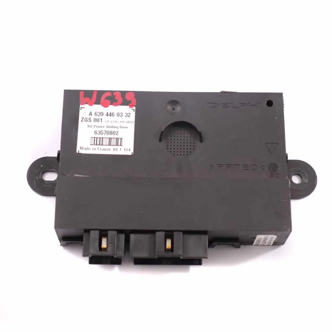 Side Sliding Door Control Unit Module to Mercedes Vito Viano W639 with Part number A6394460332 Mercedes Vito Viano W639 Side Sliding Door Control Unit Module - SKU A6394460332 - Part number A6394460332