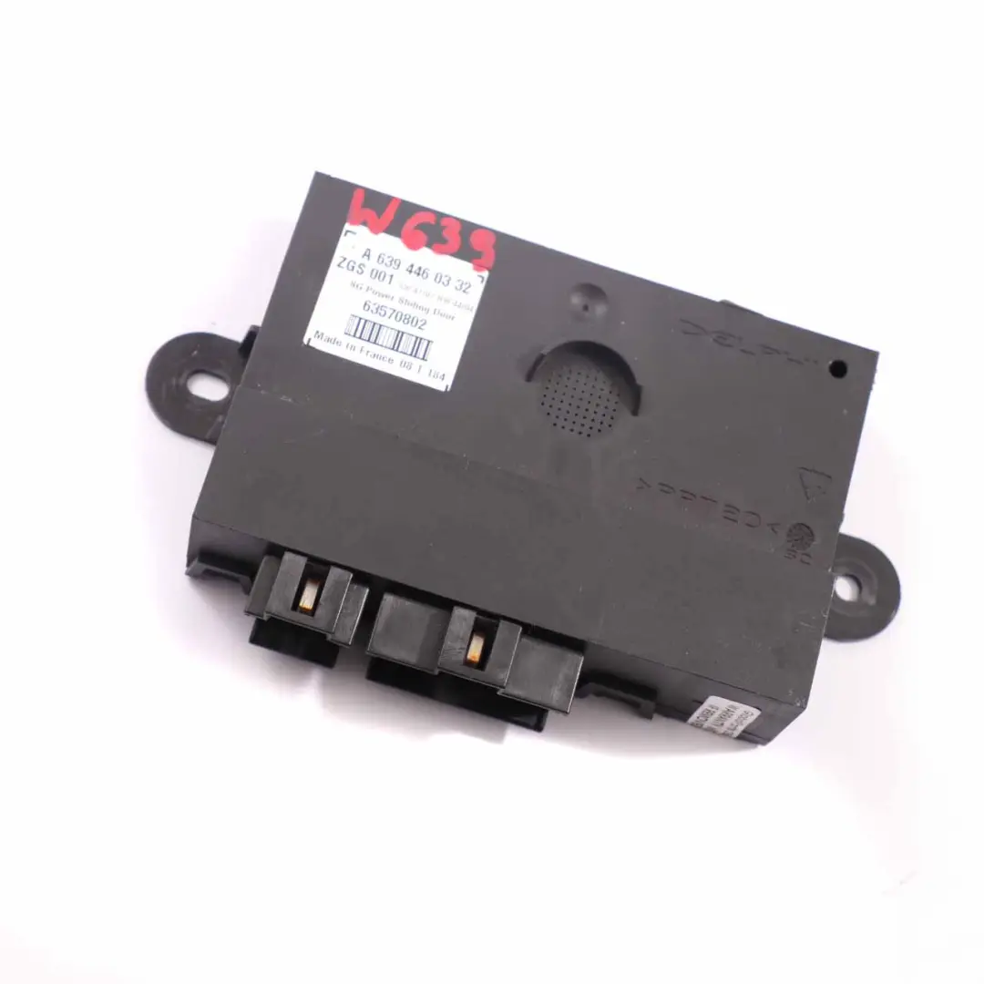 Side Sliding Door Control Unit Module Mercedes Vito Viano W639 - SKU A6394460332 - Part number A6394460332
