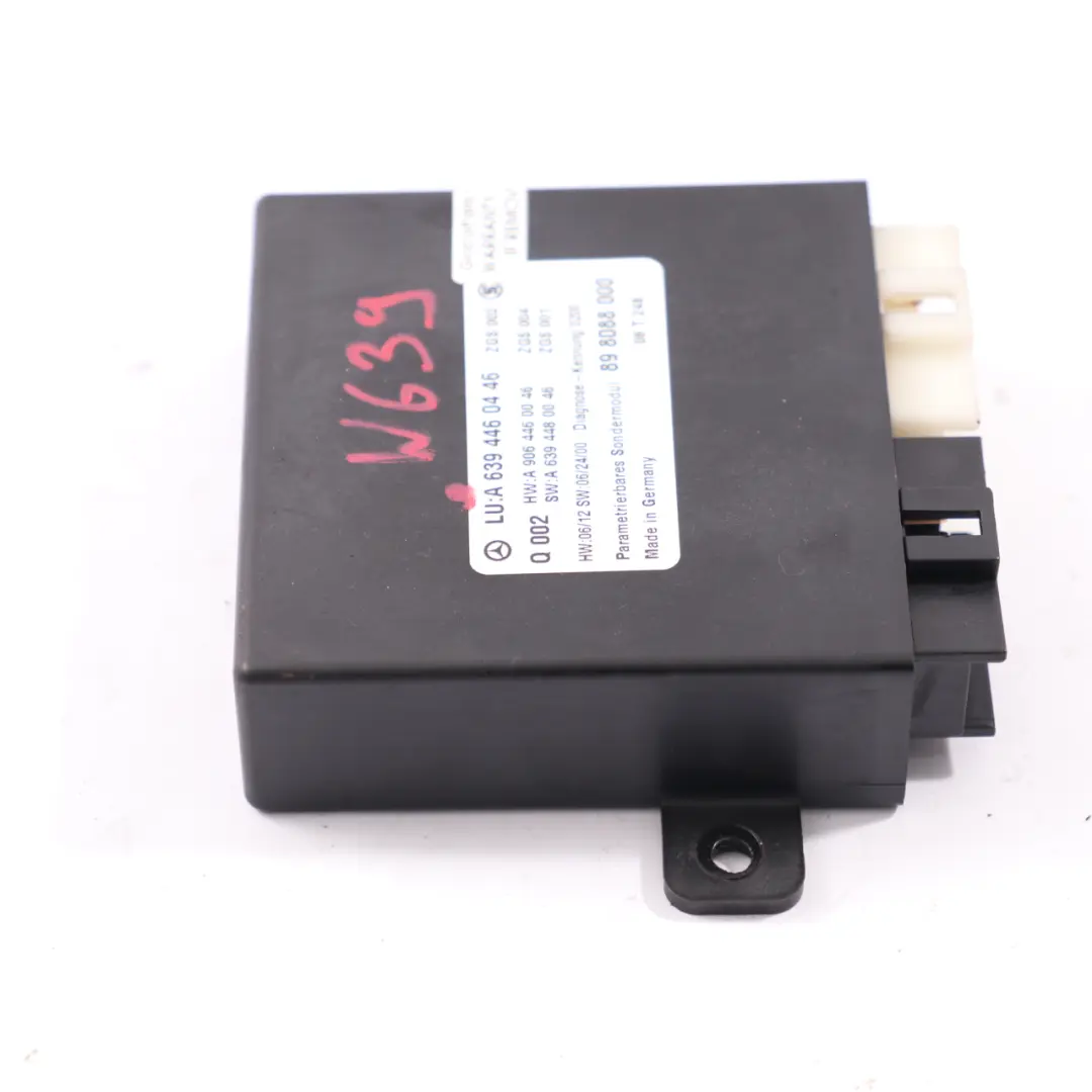 Mercedes Vito W639 PDC Parking Distance Control Unit Module ECU - SKU A6394460446 - Part number A6394460446