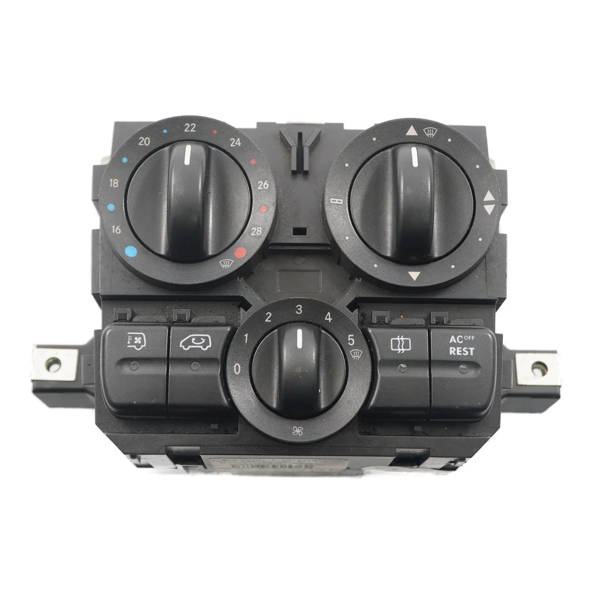 Mercedes W639 AC Climatizador Unidad Control Panel Interruptores A6394460828