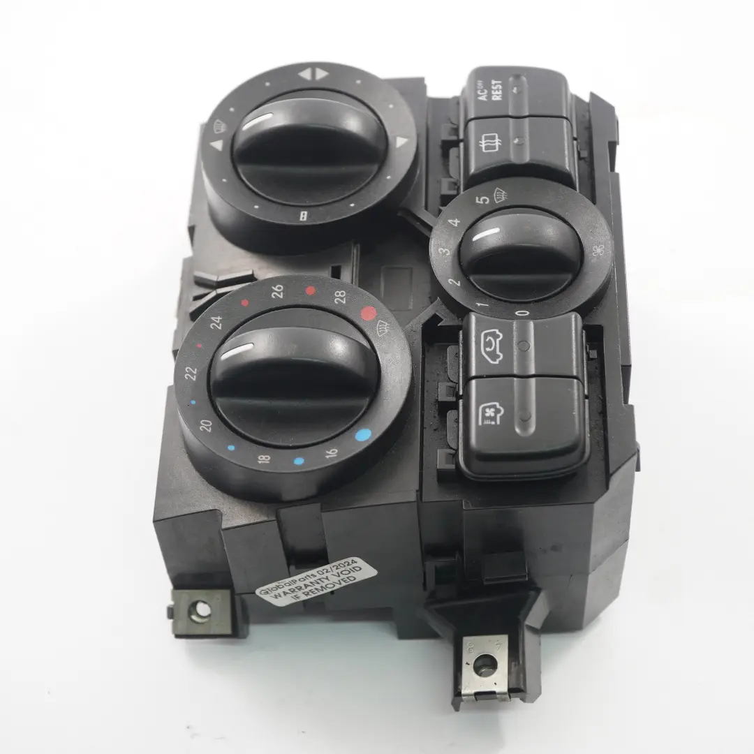 Mercedes Vito Viano W639 AC Climate Heater Control Unit Switch Panel - SKU A6394460828 - Part number A6394460828