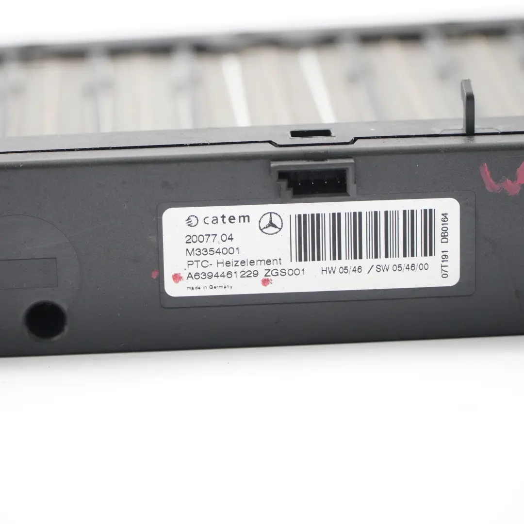 Panel Aire Acondicionado Climatizador Calentador para Mercedes Vito W639 con número de pieza A6394461229 Mercedes Vito W639 Panel Aire Acondicionado Climatizador Calentador - SKU A6394461229 - Número de pieza A6394461229