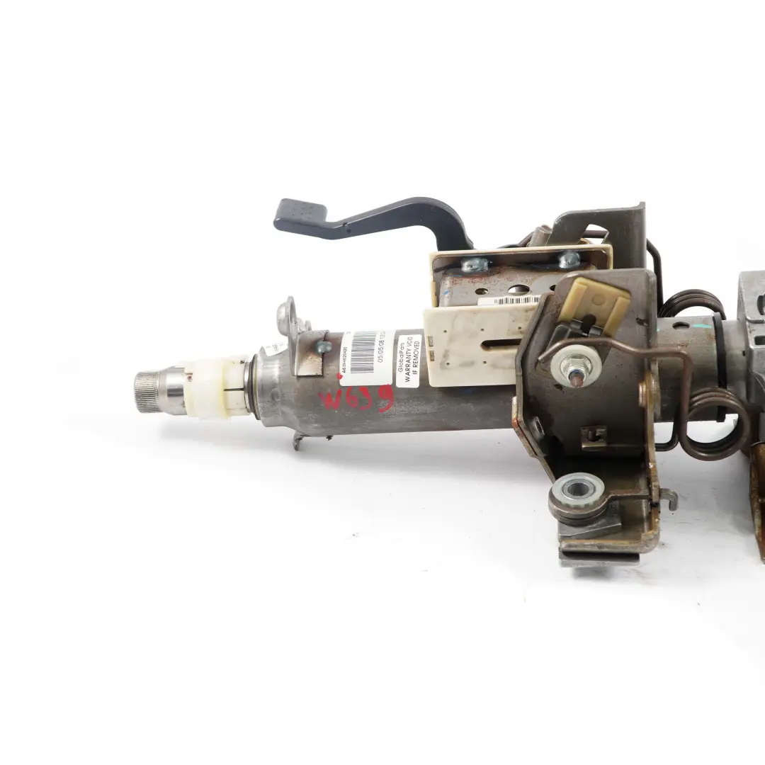  Steering Column Mercedes W639 Vito Manual Adjustable Shaft Tube - SKU A6394620420-1 - Part number A6394620420