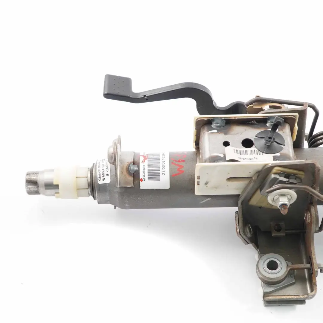  Columna De Direccion Mercedes W639 Vito Tubo Eje Ajustable Manual - SKU A6394620420-1 - Número de pieza A6394620420