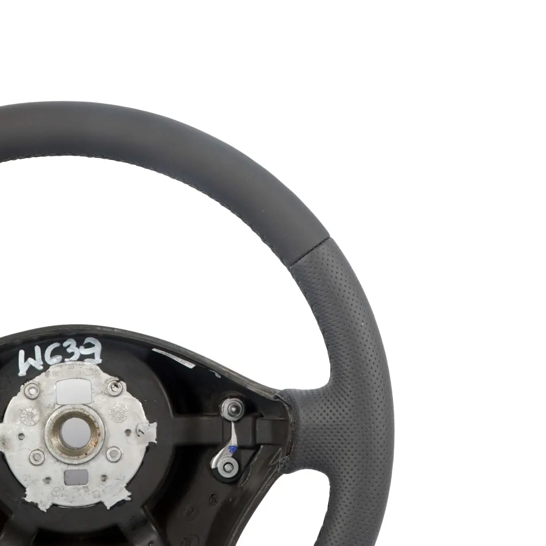 Mercedes-Benz Vito Viano W639 NUEVO volante De cuero negro con hilo negro para con número de pieza A6394640001 Mercedes-Benz Vito Viano W639 NUEVO volante De cuero negro con hilo negro - SKU A6394640001-1 - Número de pieza A6394640001