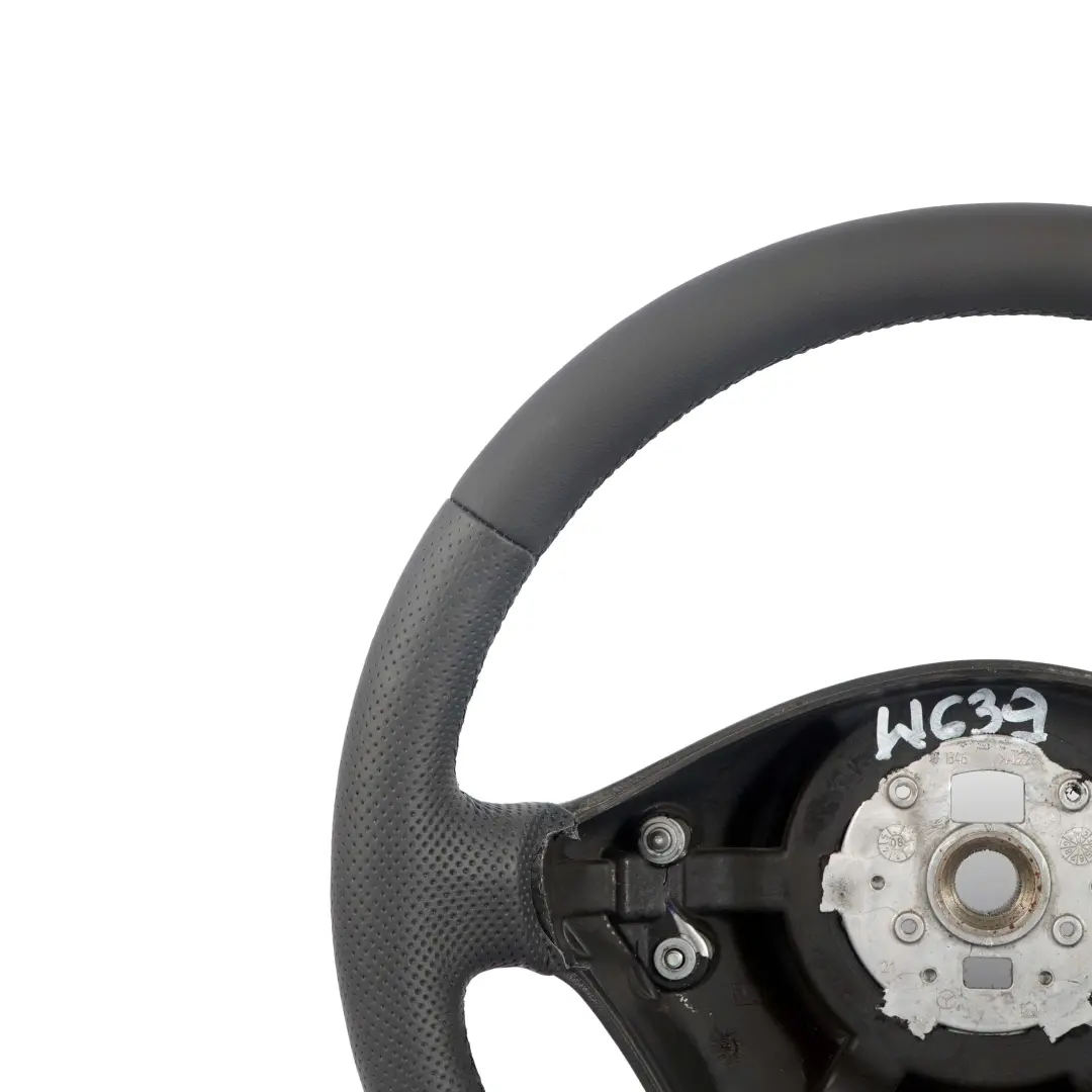 Mercedes-Benz Vito Viano W639 NUEVO volante De cuero negro con hilo negro para con número de pieza A6394640001 Mercedes-Benz Vito Viano W639 NUEVO volante De cuero negro con hilo negro - SKU A6394640001-1 - Número de pieza A6394640001