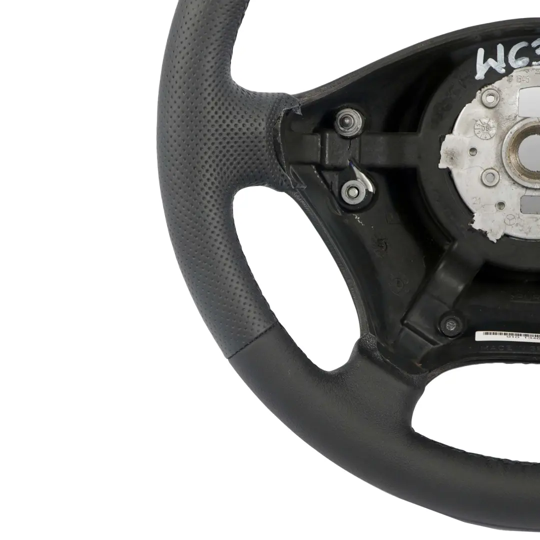  Mercedes-Benz Vito Viano W639 NEW Black Leather Steering Wheel with Black Thread - SKU A6394640001-1 - Part number A6394640001