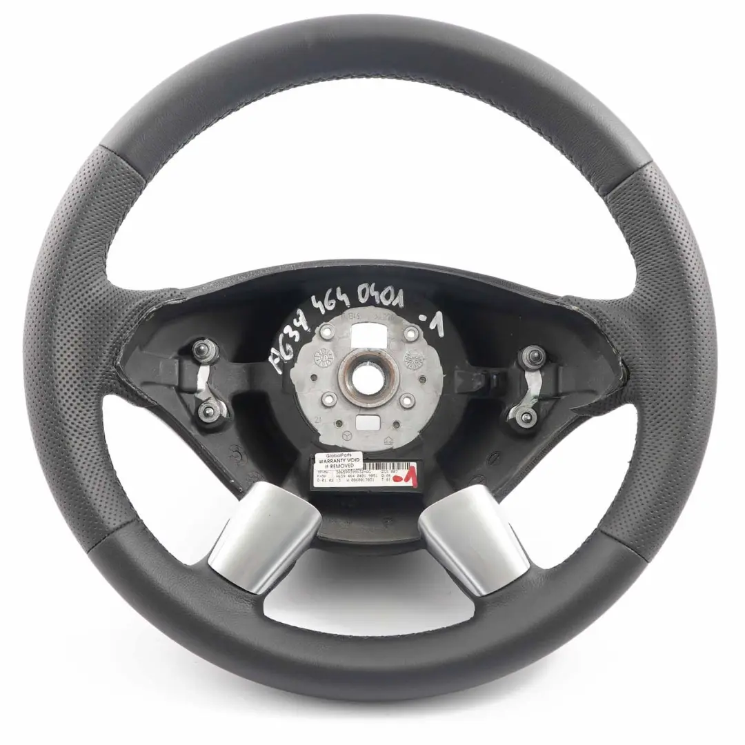 Mercedes-Benz Vito Viano W639 NUEVO volante De cuero negro con hilo negro - SKU A6394640401-1 - Número de pieza A6394640401