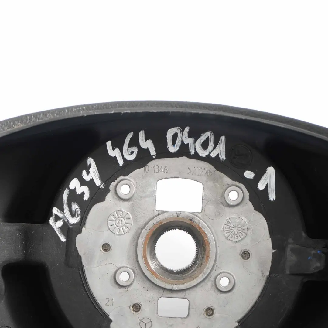 Mercedes Vito Viano W639 NEW Black Leather Steering Wheel with Black Thread - SKU A6394640401-1 - Part number A6394640401