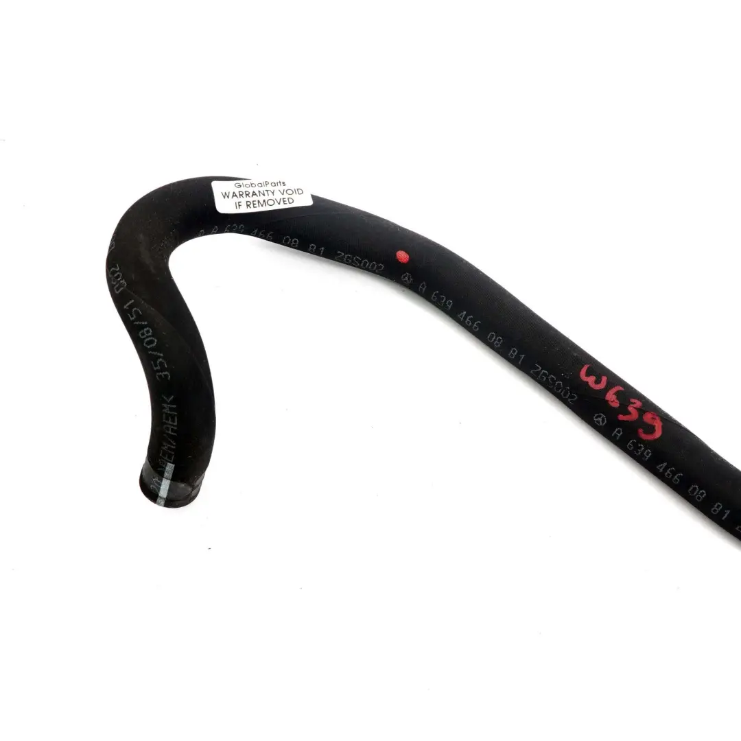 Oil Pipe Mercedes Vito W639 OM646 Diesel Steering Pump Radiator Line to with Part number A6394660881 Oil Pipe Mercedes Vito W639 OM646 Diesel Steering Pump Radiator Line - SKU A6394660881 - Part number A6394660881