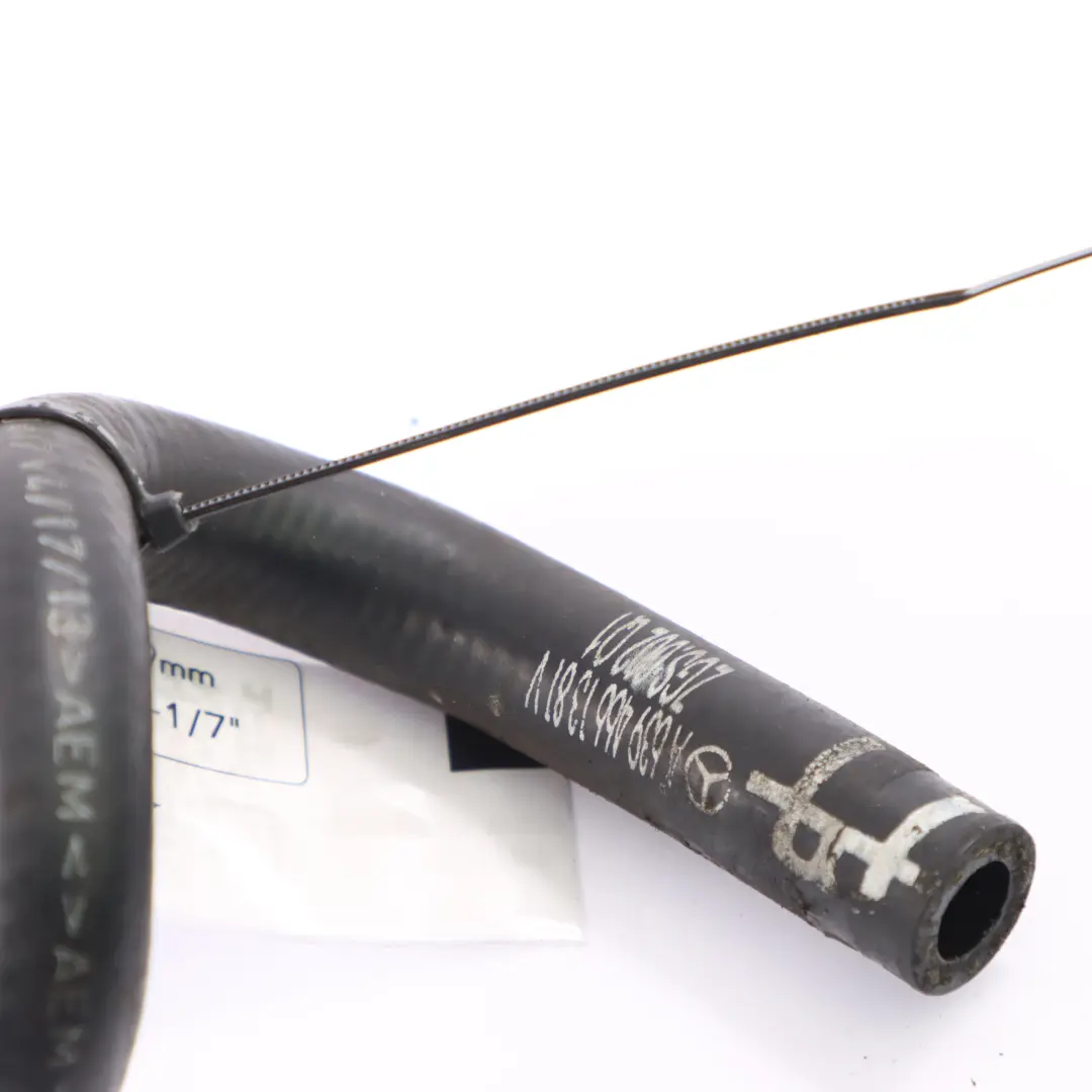 OM651 Power Steering Pump Cooler Hose Line to Mercedes Vito W639 with Part number A6394661381 Mercedes Vito W639 OM651 Power Steering Pump Cooler Hose Line - SKU A6394661381 - Part number A6394661381