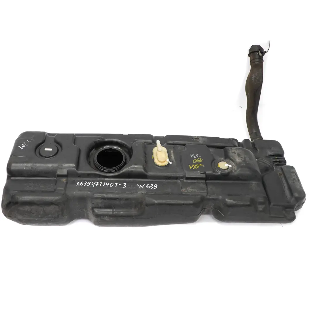 Serbatoio carburante Diesel Unità serbatoio nuda 75L per Mercedes W639 con numero di parte A6394711401 Mercedes W639 Serbatoio carburante Diesel Unità serbatoio nuda 75L - SKU A6394711401-3 - Numero di parte A6394711401