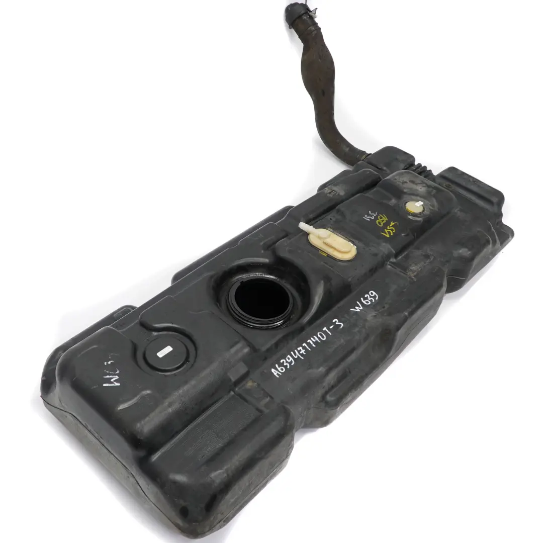 Depósito de Combustible Diesel desnudo 75L para Mercedes W639 con número de pieza A6394711401 Mercedes W639 Depósito de Combustible Diesel desnudo 75L - SKU A6394711401-3 - Número de pieza A6394711401