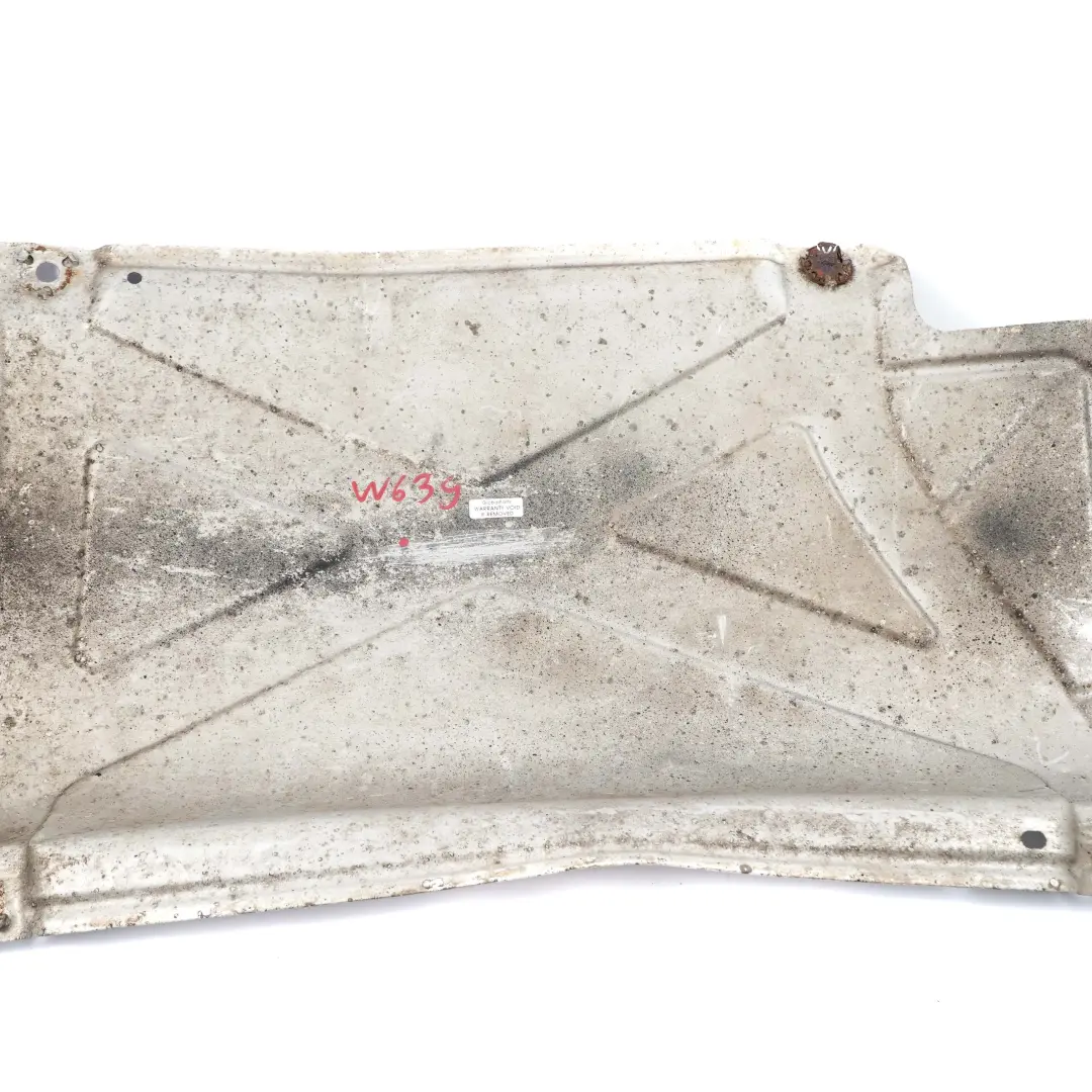 Mercedes W639 Scudo termico piastra isolamento collettore motore - SKU A6394900530 - Numero di parte A6394900530