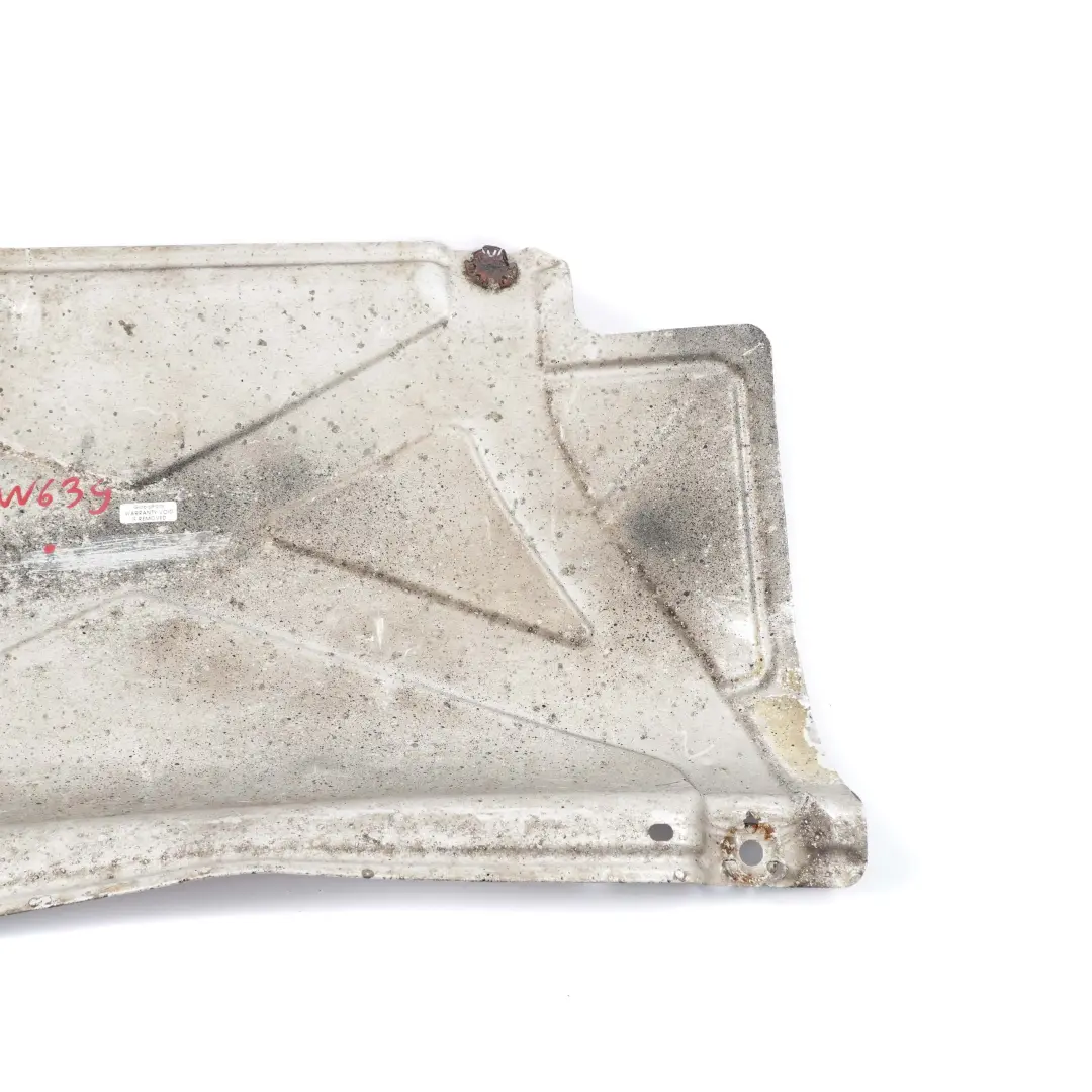 Mercedes Vito W639 Bouclier thermique Plaque d'isolation du collecteur moteur - SKU A6394900530 - Numéro de pièce A6394900530