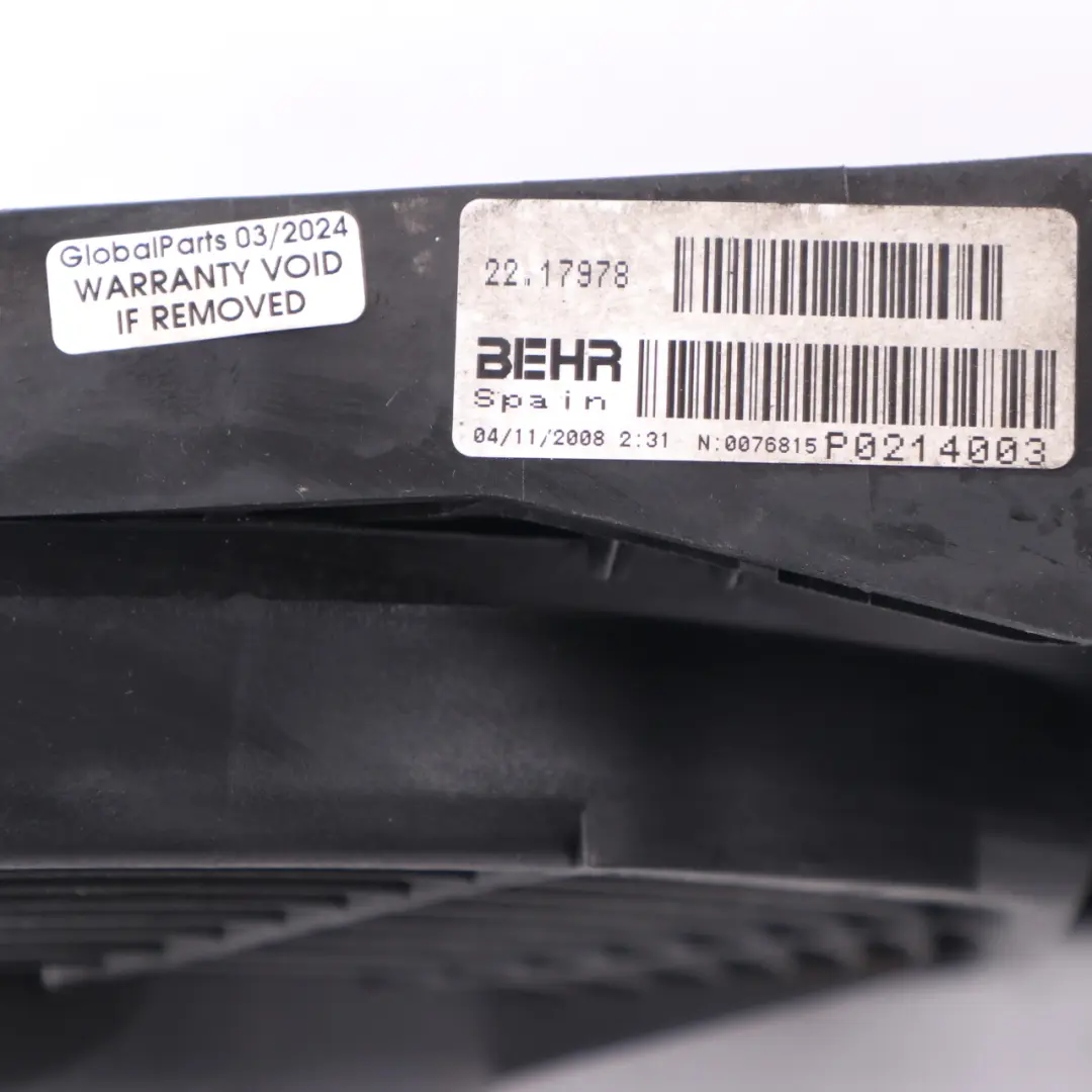 Mercedes Vito Viano W639 Fan Shroud Engine Cooling Radiator Fan - SKU A6395000593-2 - Part number A6395000593