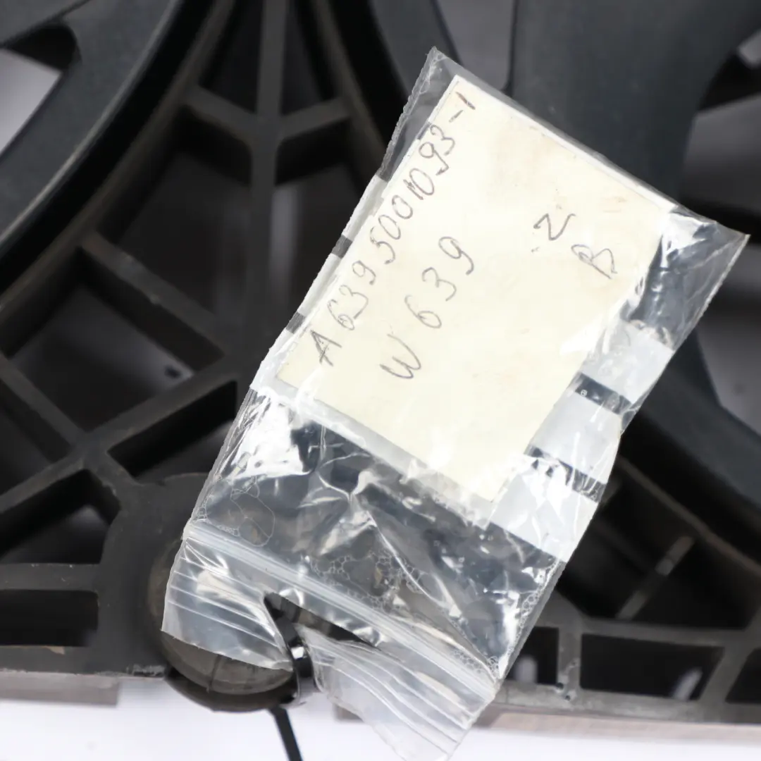  Fan Shroud Mercedes Vito Viano W639 Engine Coolant Radiator Fan - SKU A6395001093-1 - Part number A6395001093
