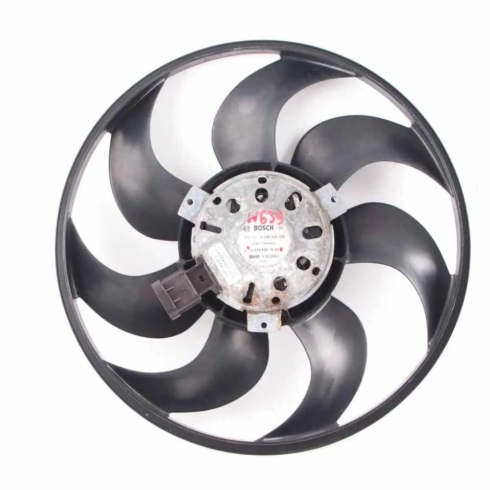 Ventilateur Refroidissement moteur Radiateur Mercedes W639 - SKU A6395001093 - Numéro de pièce A6395001093